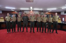 STM recebe alunos de Direito do Curso de Formação de Oficiais do Exército