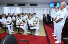 Superior  Tribunal Militar recebe visita de alunos do Colégio Naval