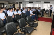 Oficiais-alunos do Curso de Comando e Estado-Maior da FAB visitam STM