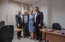 Ministra do STM é recebida na Defensoria Pública do DF