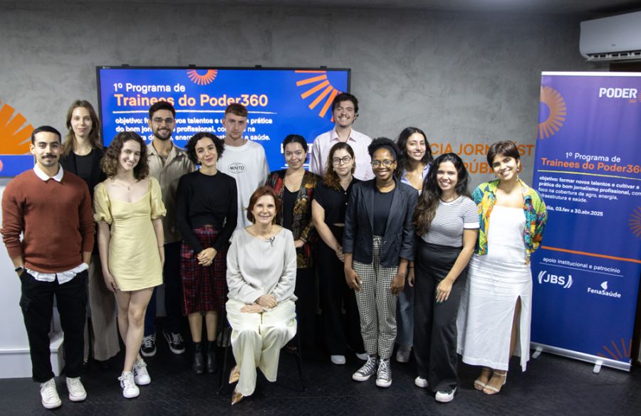 Presidente do STM faz palestra para os trainees do Poder360