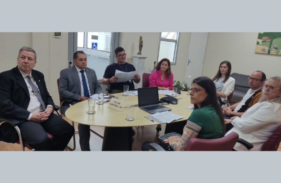 Auditoria de Curitiba recebe visita de equipe técnica para acompanhamento de obras