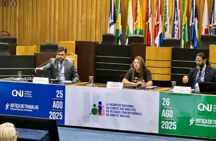 STM participa do II Encontro Nacional do Comitê dos Direitos de Pessoas com Deficiência no Âmbito Judicial