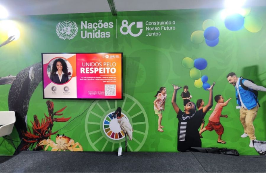 Lançamento inovador na COP 30: UNFPA e STM apresentam jogo virtual contra assédio e abuso sexual