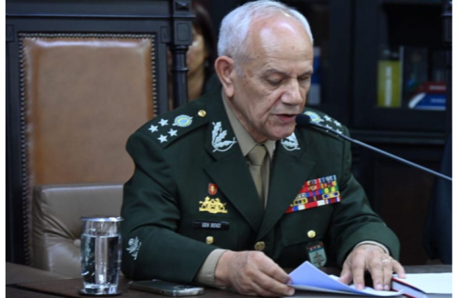 Ministro general de exército Odilson Sampaio Benzi se despede da Justiça Militar