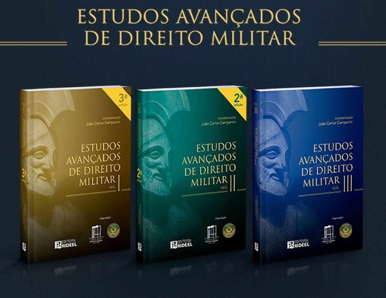 Obra reúne 150 artigos e reforça produção acadêmica no Direito Militar